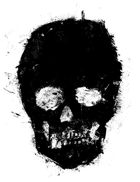 skull png white  black skull clipart