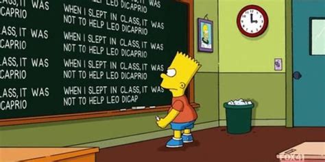 24 bart chalkboards for the 24th anniversary of the simpsons
