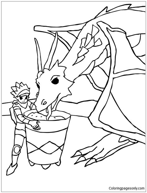 alphabet english learn dragon knight coloring pages knight fighting