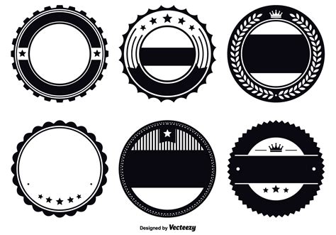 badge style logo vector art icons  graphics