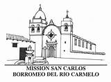 Mission California Missions Carlos San Borromeo Pages History Carmelo Carmel Rio Del Project Califa Choose Board Studies Social sketch template