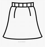Skirt Cartoon Coloring Clipart Clipartkey sketch template