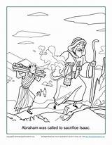 Abraham Isaac Coloring Bible Sunday School Pages Drawing Lot Sacrifice Activities Kids Color Preschool Printable Children Crafts Getcolorings Activity Colouring sketch template