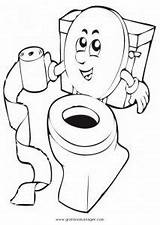 Klo Disegno Malvorlage Potty Toilette Stampare Misti Ausmalen 05b Kategorien sketch template