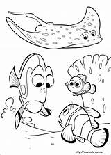 Dory Buscando Nemo sketch template