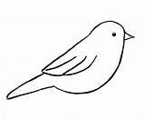 Bird Outline Coloring Pages Chickadee Simple Drawing Template Easy Silhouette Drawings Printable Color Clipart Getdrawings Kids Seagull Print Sheets Fruit sketch template