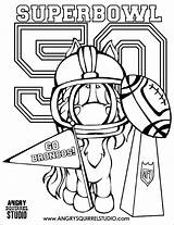 Coloring Pages Nfl Mascot Printable Getcolorings Color sketch template