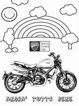 Ducati sketch template