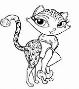 Coloring Pages Bratz Cartoon Pets Printable Color Petz Kids Characters Character Christmas Sheets Drawings Print Library Clipart Cartoons Sheet Little sketch template