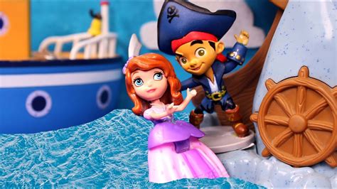 princesa sofia 👑 jake el pirata salva a la princesa sofía de garfio princesa sofia muñecas