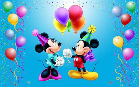 mickey mouse birthday wallpapers wallpaperscom