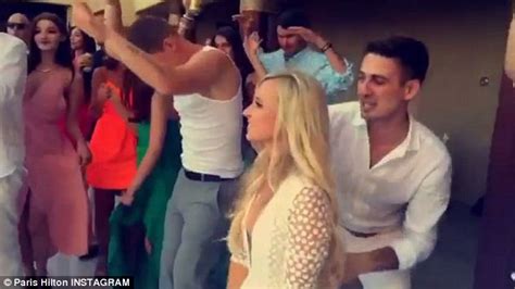 let the party begin kim and kyle richards put their arguments aside to dance with bride brooke