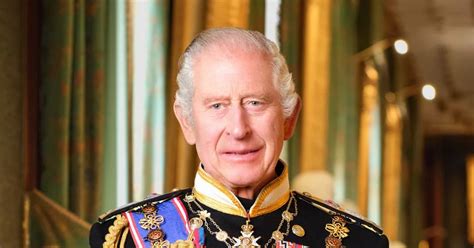king charles iiis official  portrait unveiled  part