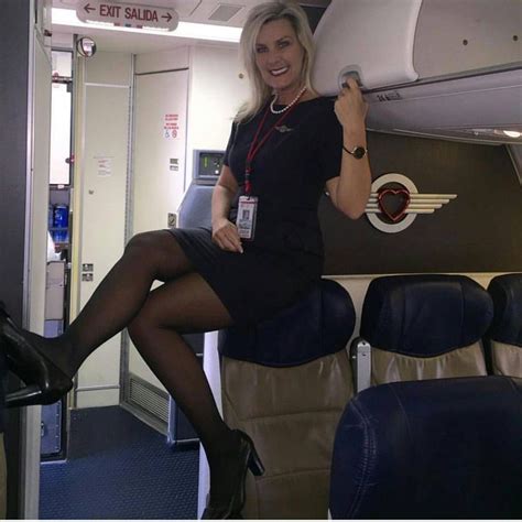 pin on sexy flight attendant
