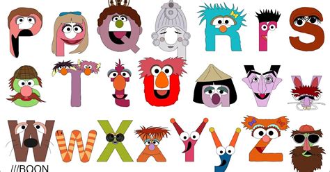 muppet mania sesame street alphabet
