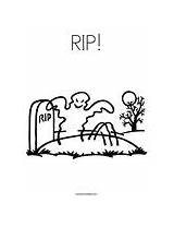 Worksheet Coloring Rip Peace Read Change Template Twistynoodle Favorites Login Add Graveyard Ghost Noodle sketch template