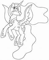 Nightmare Pony Inked Coloringhome sketch template