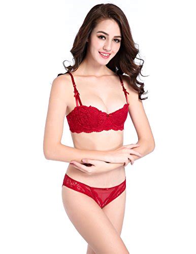 women push up embroidered lace bras set sexy lingerie bra and panties