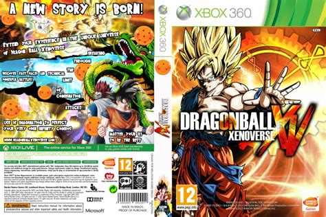 Dragon Ball Xenoverse Xbox 360 Box Art Cover By Wellyson