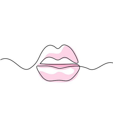 beautiful woman lips logo pre designed illustrator graphics