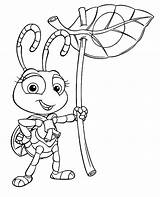 Bugs Coloring Pages Disney Little Cartoons Cartoon sketch template