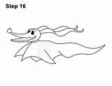Zero Nightmare Before Christmas Draw Dog Step Ghost Disney Sketch sketch template