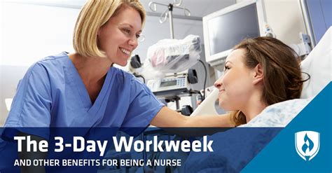 the 3 day workweek and 8 other benefits of being a nurse