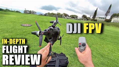 dji fpv drone flight test review  depth motion control fly  kit