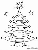 Christmas Coloring Pages Tree Kids Sheets Printable Color Print Pattern sketch template