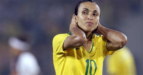 Best Ever Female Player Marta Misses Soccer S Millions