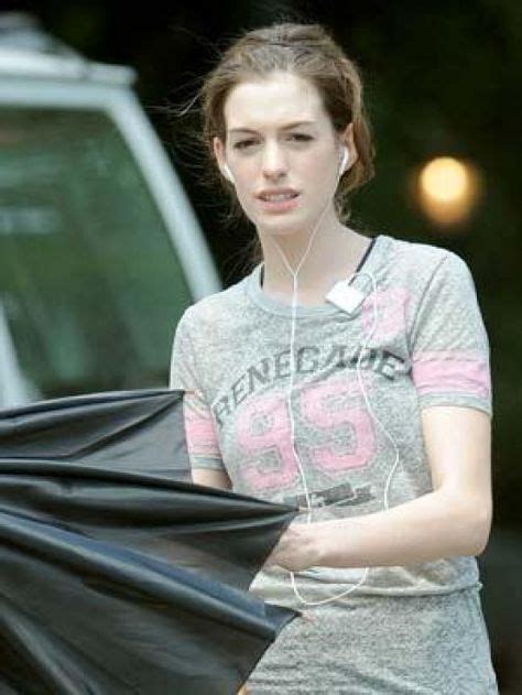 I Love How Anne Hathaway Looks Just As Pretty Without Makeup
