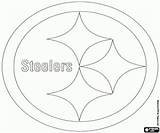 Steelers Coloring Oncoloring Broncos Cowboys Dibujos Larger sketch template