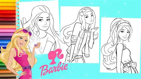 coloring pages  barbie barbie princess coloring page  printable