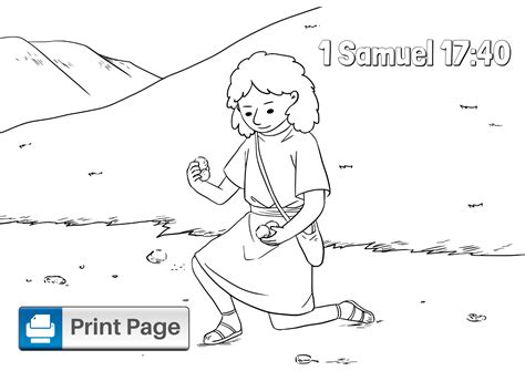 printable david  goliath coloring pages  kids connectus