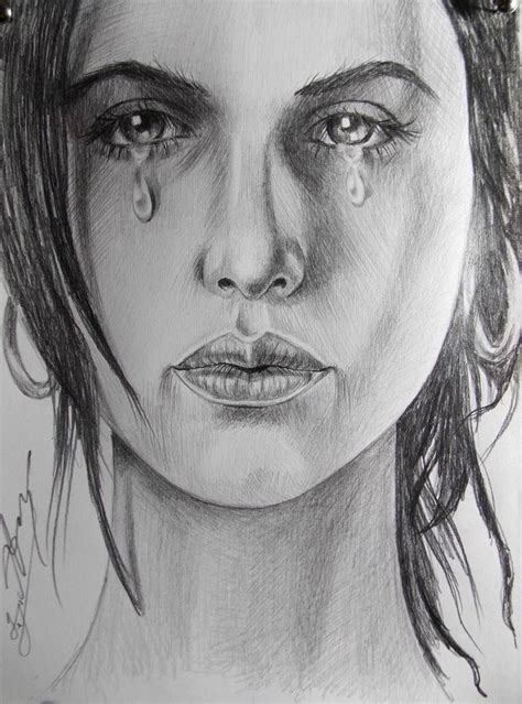 female face drawing woman drawing woman sketch girl sketch crying