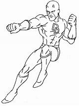 Daredevil Draw Colorat Clopotel Drawinghowtodraw sketch template