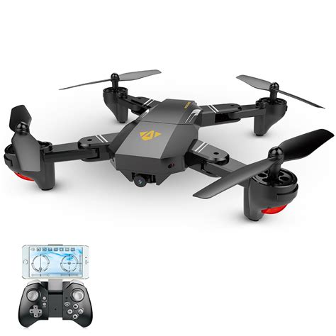 visuo xshw wifi fpv mp p  fov wide angle hd camera foldable  selfie drone