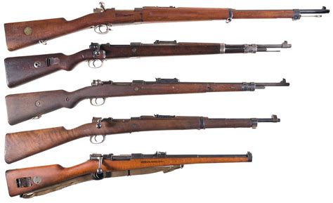 bolt action military rifles