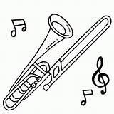 Trombone Kolorowanki Muzyka Instrumenty Muzyczne Instruments Musicais Puzon Colorir Sopro Basowy Instrumentos Darmowe Thecolor Tudodesenhos Saksofon Altowy Ugu Dzieci Desenhos sketch template