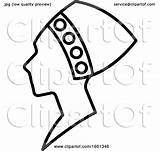 African Woman Lineart Bust Pro Lal Perera sketch template
