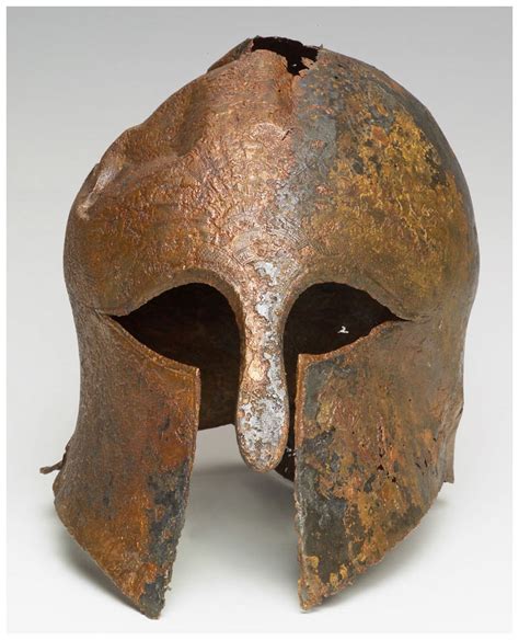 ancient warriors helmet owner unknown secret history sottnet