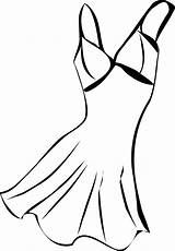 Dress Coloring Pages Clipartmag sketch template
