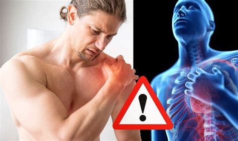 heart attack symptoms signs   chest pain include pain  left
