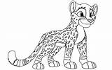 Coloring Cheetah Pages Baby Cute Kids Printable Drawing Cheetahs Cub Wild Print Animals Coloring4free Running Step King Drawings Color Animal sketch template