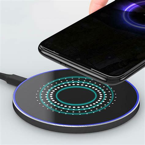 fast wireless charger usb  qi charging pad station  ios xiaomi android  ebay
