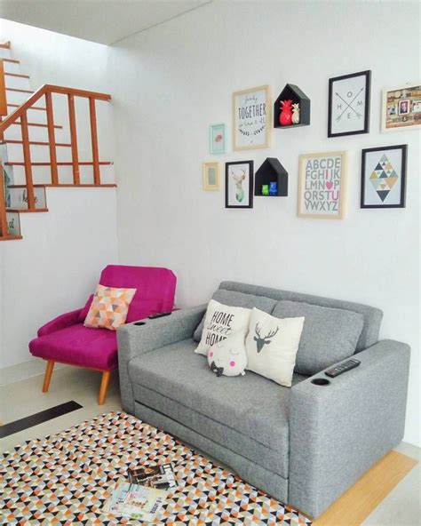 model sofa minimalis  ruang tamu kecil  harga