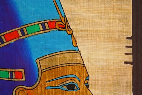 Framed Original Three Egyptian Kings Metallic Paint