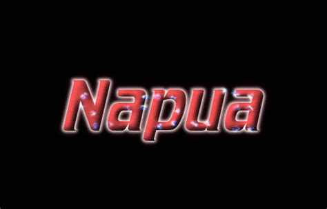 napua logo herramienta de diseño de nombres gratis de flaming text