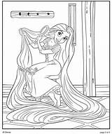 Tangled Coloring Pages sketch template