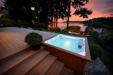 amazing outdoor hot tub ideas   sanctuary  relaxation hot tub outdoor hot tub deck
